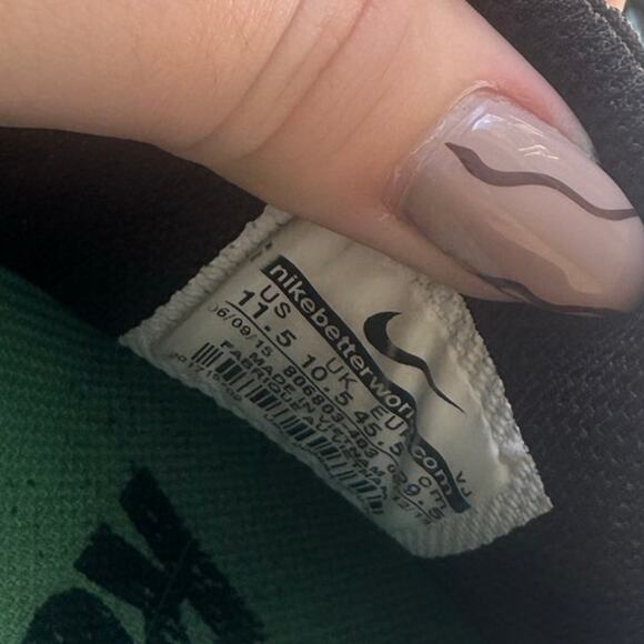 Nike Mens Air Max Tailwind 8 Print Running Sneakers Blue Green Size 11.5 - Picture 11 of 14